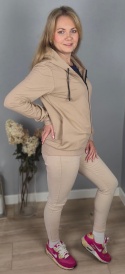 Bluza casual beżowa