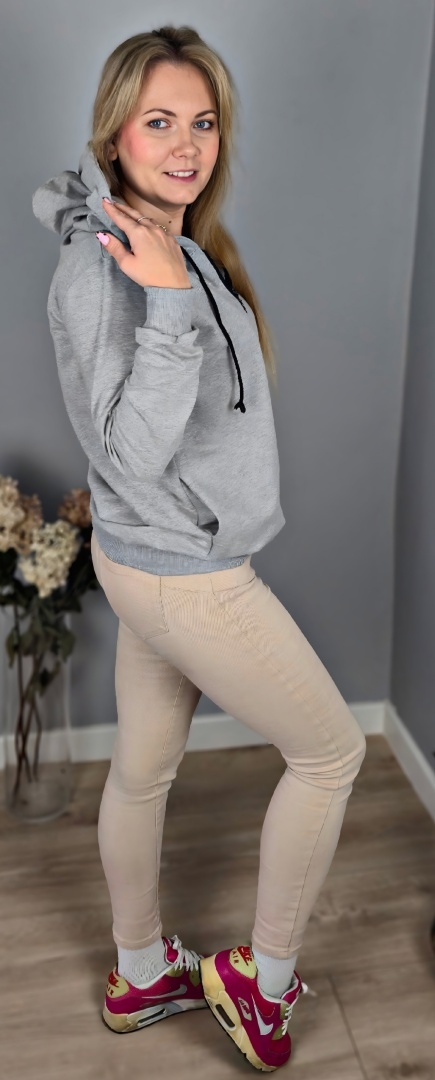 Ciepła casual melanż